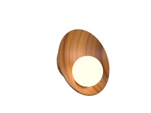 Accord Lighting Canada 4217.12 - Oyster Accord Wall Lamp 4217