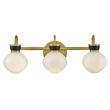 Lark Canada 85593LCB-BK - Medium Three Light Vanity