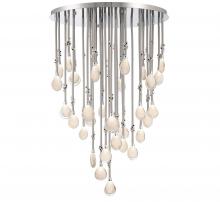 Lib & Co. CA 12067-01 - Bellissima, 32 Light LED Grand Chandelier, Silver Sleeve