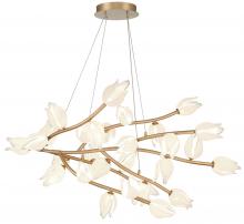 Lib & Co. CA 12086-03 - Belluno, 29 Light LED Chandelier, Soft Brass