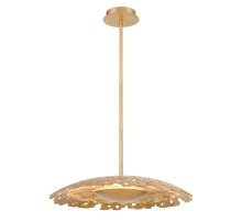 Lib & Co. CA 12319-028 - Lipari 25" LED Chandelier Gold Leaf