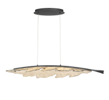 Lib & Co. CA 12321-040 - Sanremo 41" Oval LED Chandelier Painted Brushed Grey