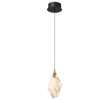 Lib & Co. CA 12380-02 - Kosmos 1 Light LED Pendant Matte Black