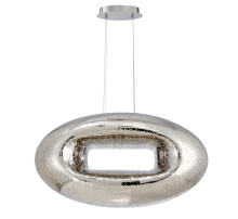 Lib & Co. CA 12425-063 - Paros 51" Oval LED Chandelier Stainless Steel