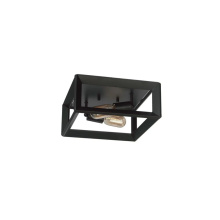 Avista Lighting A7032BK - Avista Metro 12" Flush Mount Black
