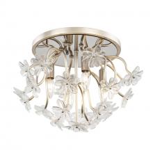 Varaluz 378S04GDAR - Wildflower 4 Light Semi-Flush - Gold Dust/Artifact