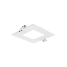 Dals CA 5004SQ-CC-V-WH - Multi CCT Slim Square Recessed Panel Light - universal 120V-347V, 0-10V dimming