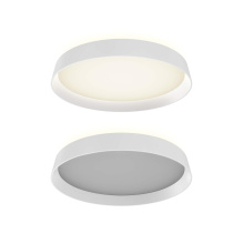 Dals CA CFH12-CC-WH - Aurora 12in Dual-Light Dimmable LED Flush Mount, 5CCT - White