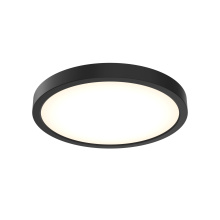 Dals CA CFLEDR10-CC-V-BK - Round Flush Mount, universal 120V-347V, 0-10V dimming