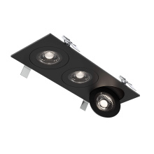 Dals CA FGM4-CC-TRIO-V-BK - Triple FGM4 Gimbal Downlight