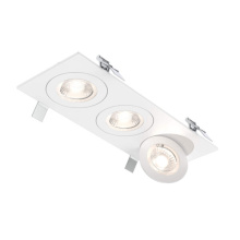 Dals CA FGM4-CC-TRIO-V-WH - Triple FGM4 Gimbal Downlight