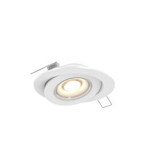 Dals CA FGM6-CC-V-WH - Multi CCT Flat LED Recessed Gimbal - universal 120V-347V, 0-10V dimming