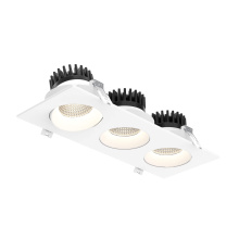 Dals CA GBR35-CC-TRIO-WH - Triple GBR35 Gimbal Downlight