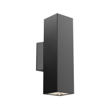 Dals CA LEDWALL-B-CC-BK - 4in Square Wall Sconce, 120v, Triac - Black