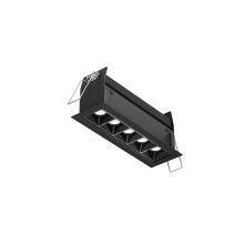 Dals CA MSL5-CC-BK - Recessed 5CCT linear with 5 mini spot lights