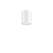 Dals CA PIL08-CC-UNV-WH - 8in cylinder flushmount, universal driver, 5CCT - White