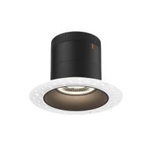 Dals CA RC04-CC-35-RGBK-TL - 4in Modular Downlight, 5CCT, 35 degree Beam Angle, Regressed, Black,Trimless