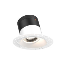 Dals CA RC04-CC-35-SLWH-TL - 4in Modular Downlight, 5CCT, 35 degree Beam Angle, Slope Ceiling, White,Trimless