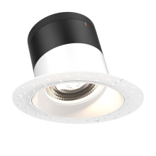 Dals CA RC06-CC-60-SLWH-TL - 6in Modular Downlight, 5CCT, 60 degree Beam Angle, Slope Ceiling, White,Trimless