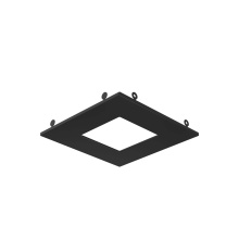 Dals CA REC-TRIM4SQ-BK - 4in Trim Square, Black
