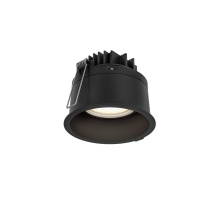 Dals CA RGM4-CC-V-BK - 4 Inch Round Indoor/Outdoor Regressed Gimbal Down Light - universal 120V-347V, 0-10V dimming