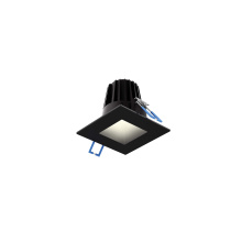 Dals CA RGR2SQ-CC-V-BK - Square regressed recessed light - universal 120V-347V, 0-10V dimming