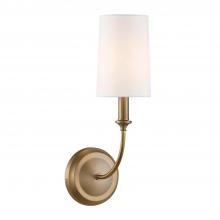 Crystorama 2241-VG - Libby Langdon Sylvan 4.75'' Vibrant Gold Sconce
