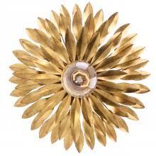 Crystorama 500W-GA - Broche 11'' Antique Gold Sconce