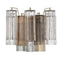 Crystorama ADD-302-AG-AU - Addis 14.5'' Aged Brass Sconce