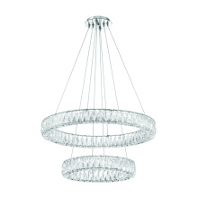 Crystorama ED3562801CH - Kinsley 28'' Polished Chrome Chandelier
