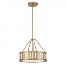 Crystorama KEN-8303-VG - Kendal 15.5'' Vibrant Gold Chandelier