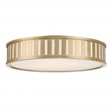 Crystorama KEN-8305-VG - Kendal 22.5'' Vibrant Gold Flush Mount