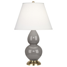Robert Abbey 1768X - Smokey Taupe Small Double Gourd Accent Lamp