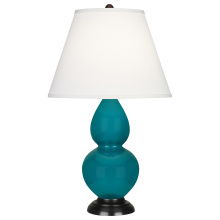 Robert Abbey 1772X - Peacock Small Double Gourd Accent Lamp