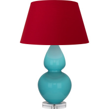 Robert Abbey A741R - Egg Blue Double Gourd Table Lamp