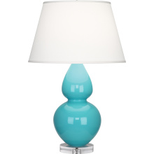 Robert Abbey A741X - Egg Blue Double Gourd Table Lamp