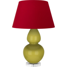 Robert Abbey CI23R - Citron Double Gourd Table Lamp