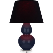 Robert Abbey MB23K - Midnight Double Gourd Table Lamp