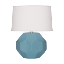 Robert Abbey MOB02 - Matte Steel Blue Small Franklin Accent Lamp