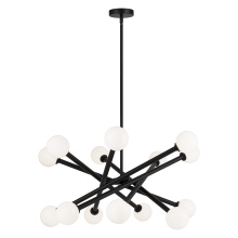 Matteo Lighting C64614BKOP - Matchstix Pendant