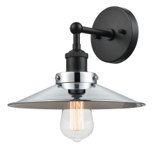 Matteo Lighting W46111BKCH - BULSTRODE'S WORKSHOP Wall Sconce