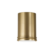 Capital Canada 259411AD - 5.5" W x 7.75" H Integrated LED Mini Flush Mount Cylinder Light in Aged Brass