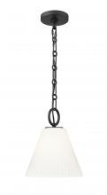 Z-Lite 3042P10-MB - 1 Matte Black Light Pendant