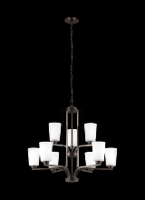 Generation Lighting 3128909-710 - Franport Nine Light Chandelier