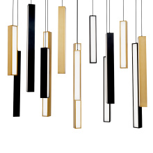 Modern Forms Canada PD-64823L-BK/AB-BK - Chaos Multilight Pendant Light