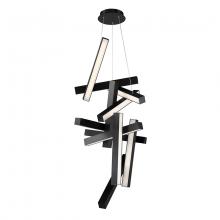Modern Forms Canada PD-64849-BK - Chaos Chandelier Light