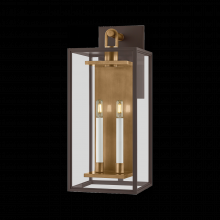 Troy B6524-PBR/TBZ - Arnold Exterior Wall Sconce