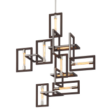 Troy F6189-TBZ/SS - Enigma Chandelier