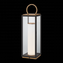 Troy RTL6729-PBR/TBK - Gareth Exterior Rechargeable Table Lamp