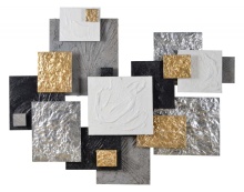 Renwil W6498 - Warberry 49" Wide Wall Art, Gold